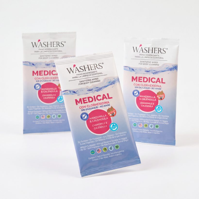 Washers Medical — paños higienizantes