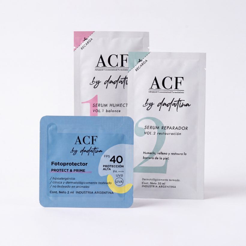 ACF by dadatina — serums y fotoprotector
