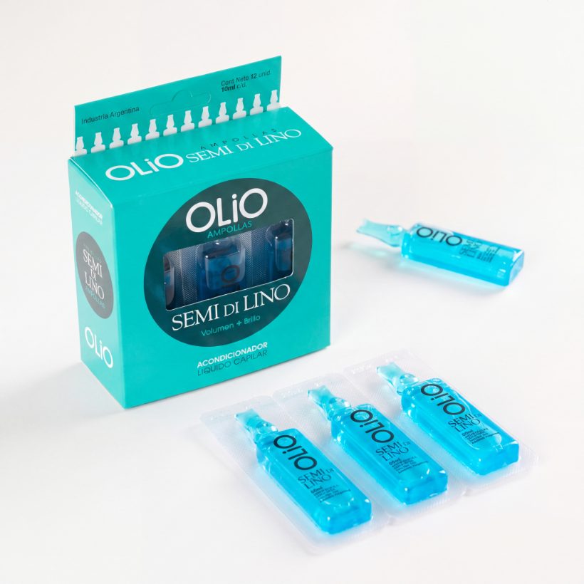 Olio Semi di Lino — acondicionador en ampollas